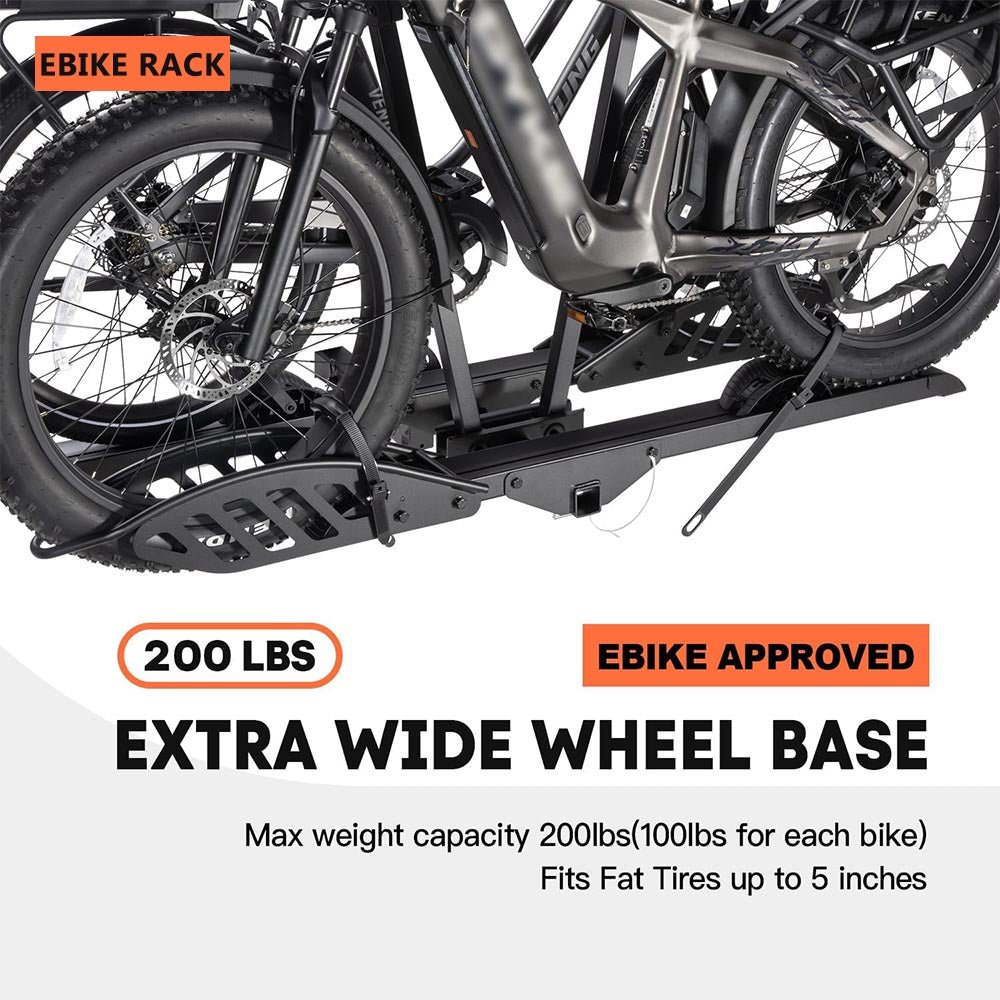 Electric Bike Rack Foldable Platform Mount