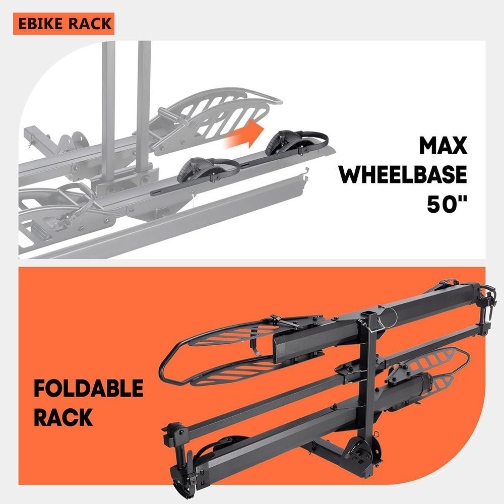 Electric Bike Rack Foldable Platform Mount